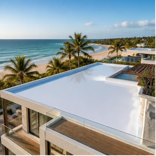 Aldiana Cool Roof — toiture réfléchissante système Primaterm