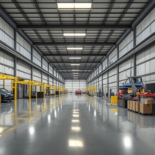 Sol epoxy pour garages et ateliers