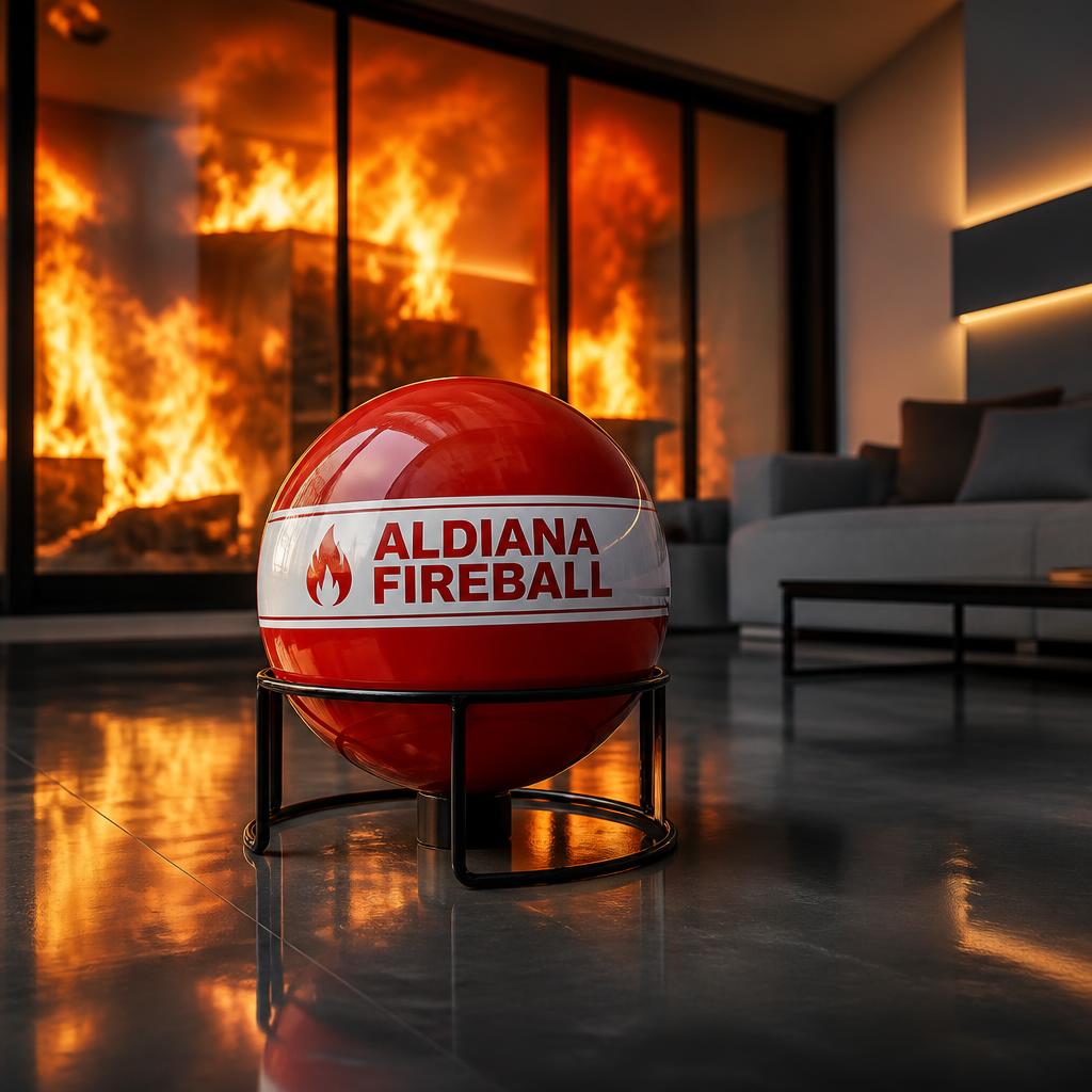 Aldiana Fireball — boule automatique de protection incendie