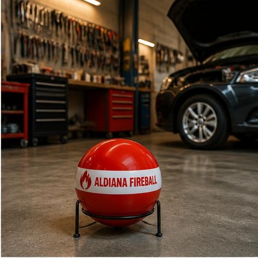 Aldiana Fireball en garage